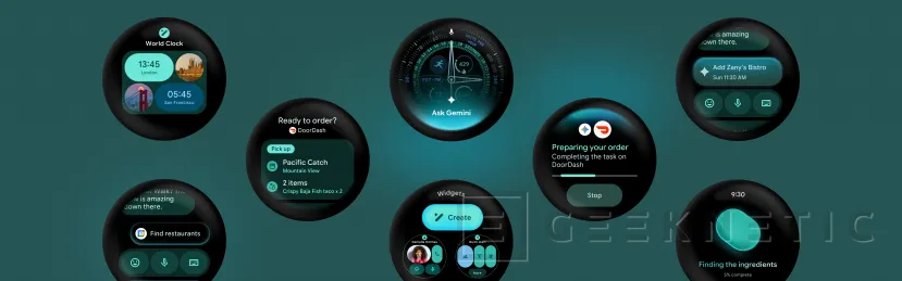 Geeknetic Wear OS 7 ya es oficial: más batería, Widgets y Gemini para relojes inteligentes 1