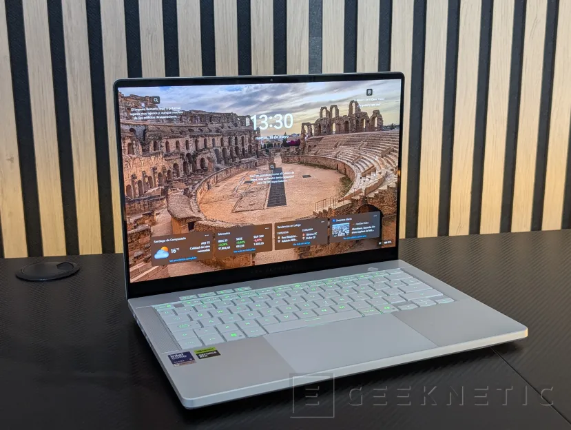 Geeknetic ASUS ROG Zephyrus G14 (2026) GU405 Review: todo el poder de la RTX 5070 Ti en un equipo de 14 pulgadas y menos de 1,6 kilos 5
