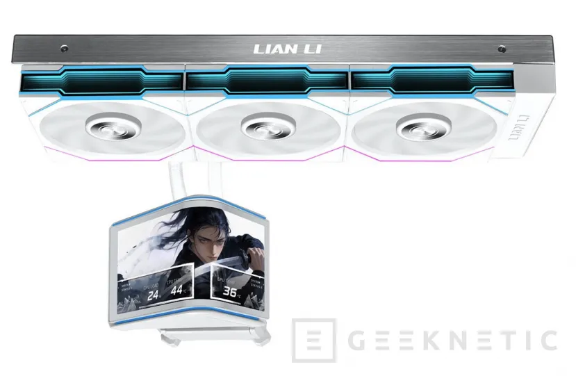 Geeknetic Lian Li lanza la HydroShift II OLED Curved 360 con pantalla curva 2K motorizada y versiones desde 279,99 euros 1