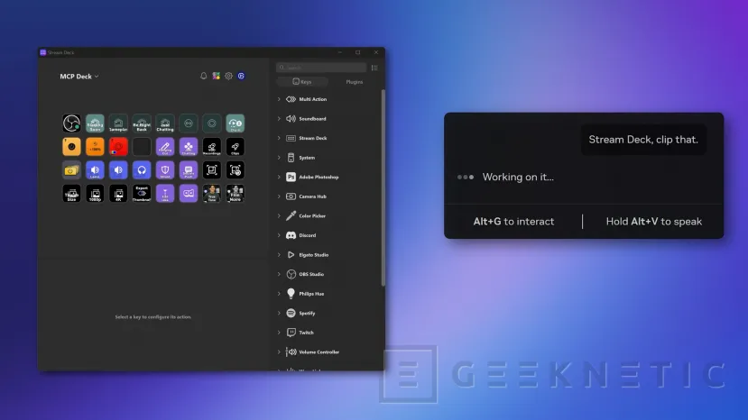 Geeknetic El Stream Deck de Elgato ya puede controlarse con IA gracias a NVIDIA G-Assist 1