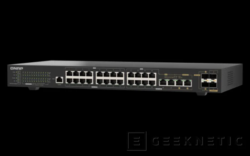 Geeknetic QNAP presenta los switches gestionables L2 de la serie QSW 2000 con puertos 2,5 y 10 GbE para empresas 2