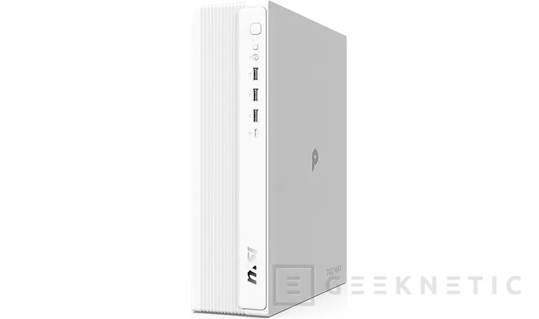 Geeknetic MSI lleva la gama PRO MAX a Computex 2026 con escritorios, monitores y componentes de diseño minimalista 2
