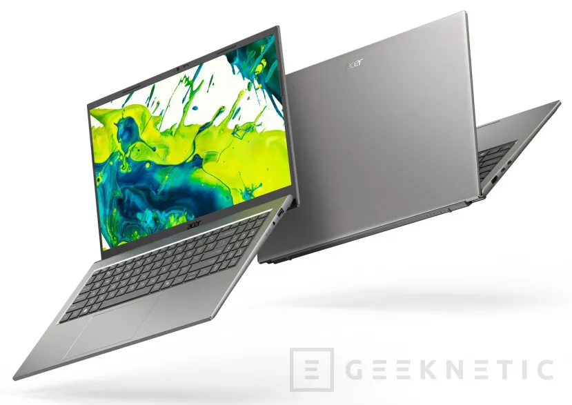 Geeknetic Acer amplía su catálogo con los Swift Spin 14 AI y Aspire Go 15 con chips ARM y la nueva plataforma Snapdragon C 2