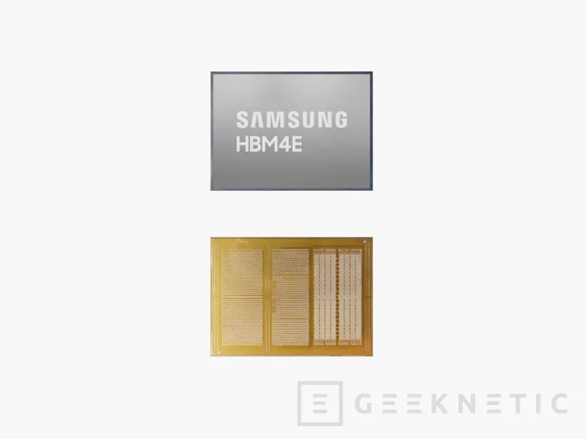 Geeknetic Samsung empieza a enviar muestras de su memoria HBM4E de 12 capas a los grandes clientes 1