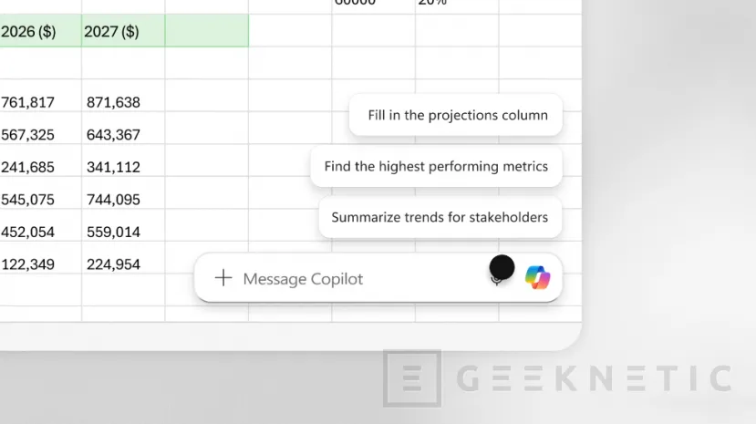 Geeknetic Microsoft rediseña Microsoft 365 Copilot para hacerlo más rápido, más contextual y más integrado en Word, Excel y PowerPoint 3