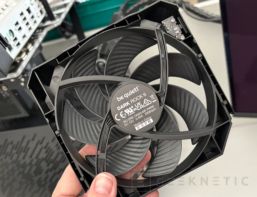 Geeknetic be quiet! Dark Rock 6 Review: por fín un disipador con modo pasivo PWM hasta el 40% que funciona como debe 9