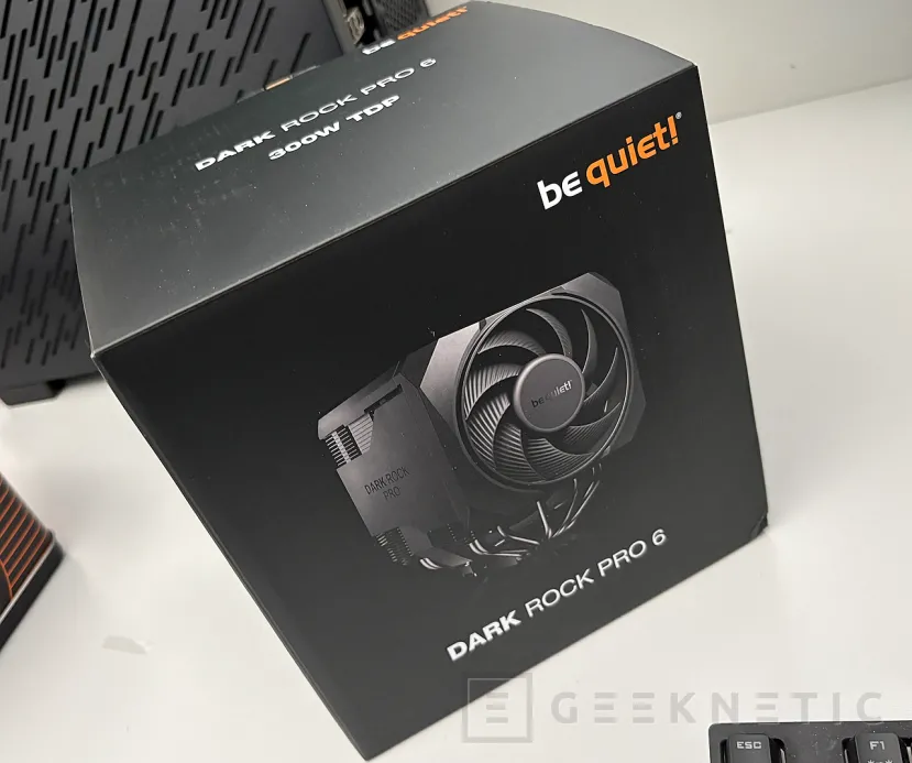 Geeknetic be quiet! Dark Rock Pro 6 Review: 300W de potencia, parada completa de ventiladores al 40% PWM 1
