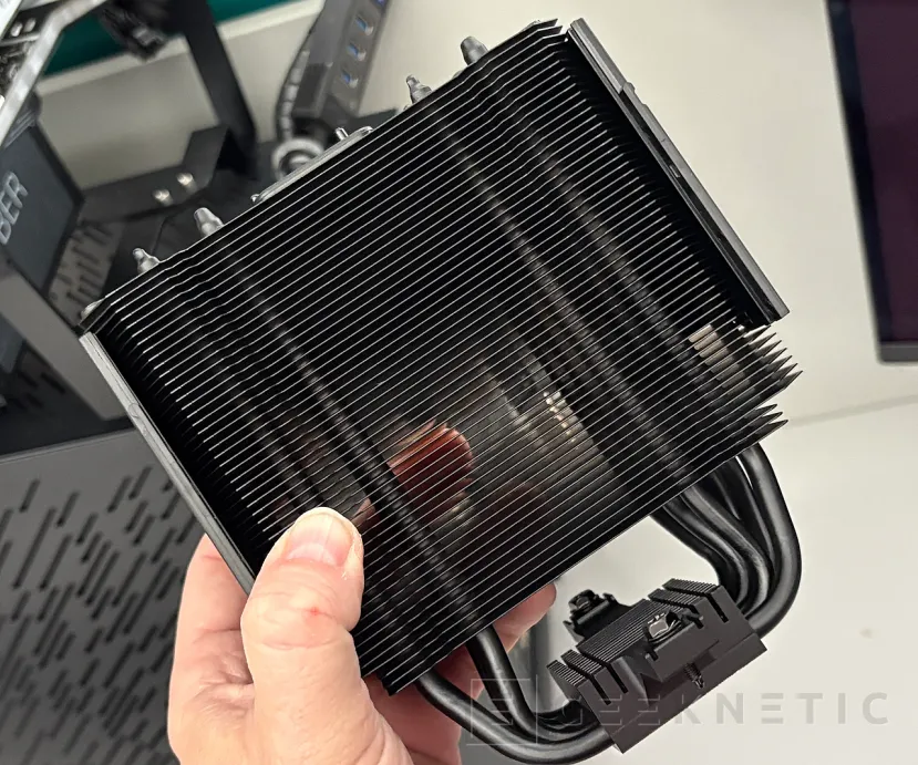 Geeknetic be quiet! Dark Rock 6 Review: por fín un disipador con modo pasivo PWM hasta el 40% que funciona como debe 5