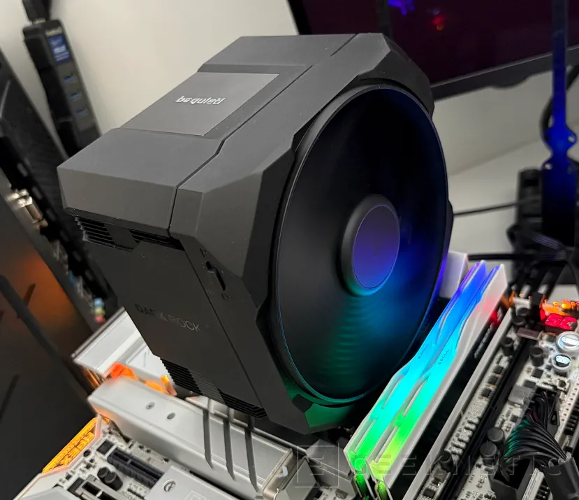 Geeknetic be quiet! Dark Rock 6 Review: por fín un disipador con modo pasivo PWM hasta el 40% que funciona como debe 18