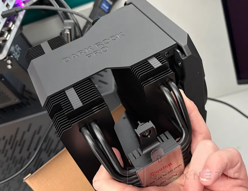Geeknetic be quiet! Dark Rock Pro 6 Review: 300W de potencia, parada completa de ventiladores al 40% PWM 4