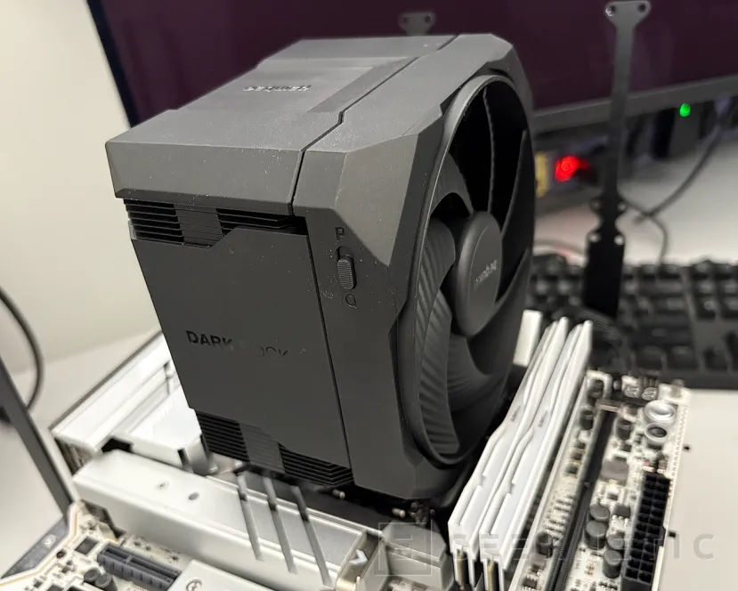 Geeknetic be quiet! Dark Rock 6 Review: por fín un disipador con modo pasivo PWM hasta el 40% que funciona como debe 24