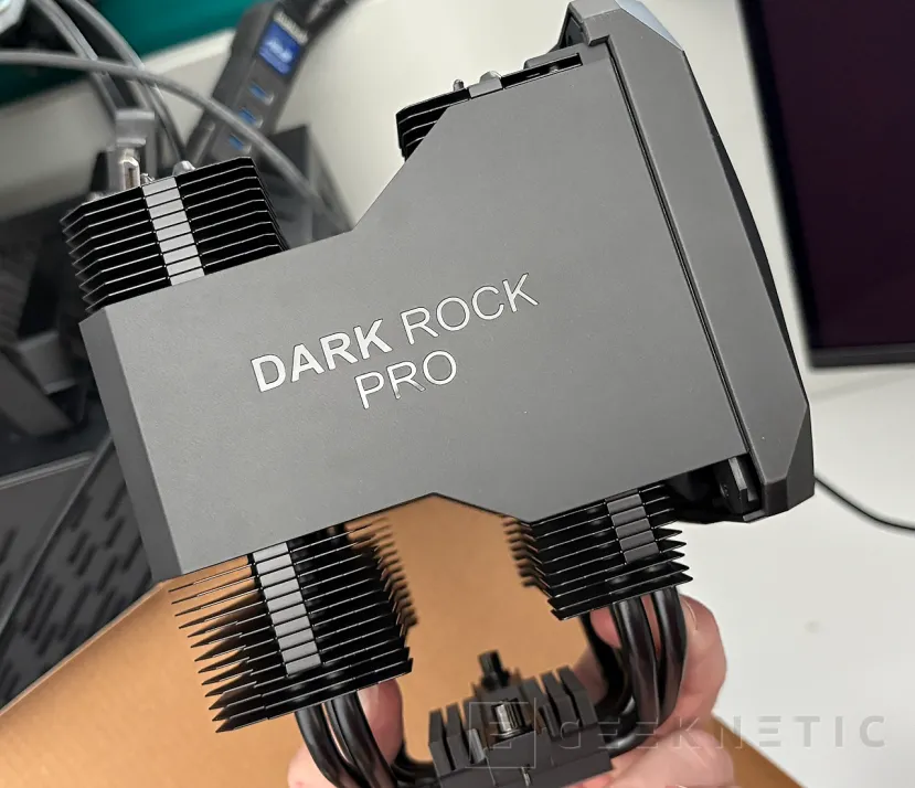 Geeknetic be quiet! Dark Rock Pro 6 Review: 300W de potencia, parada completa de ventiladores al 40% PWM 3