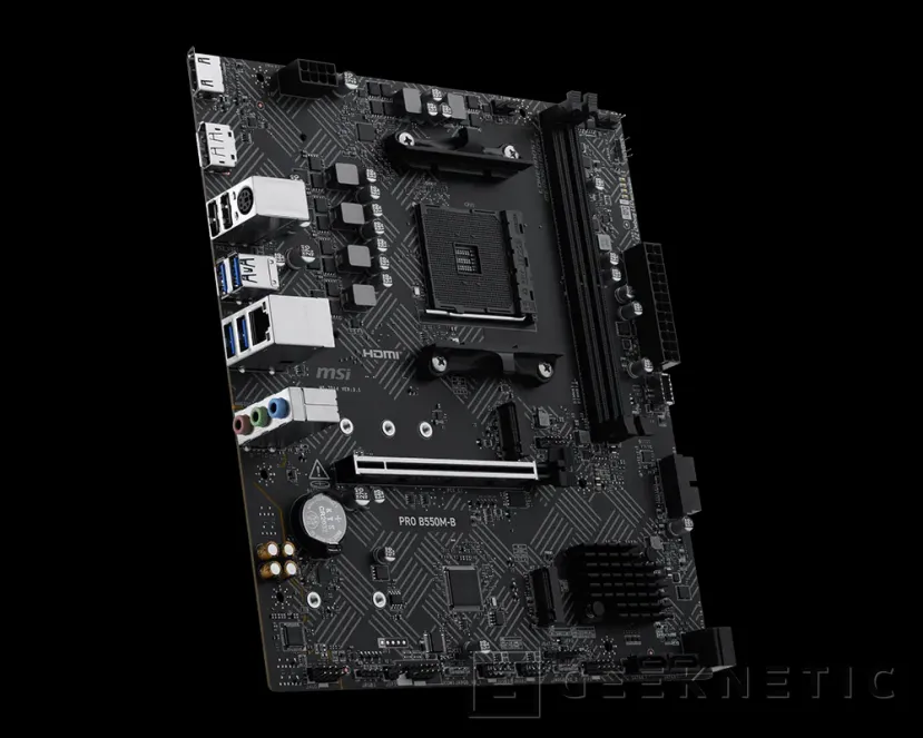 Geeknetic MSI lanza nuevas placas base B550M-P y B550M-B que alargan la vida del socket AMD AM4 3