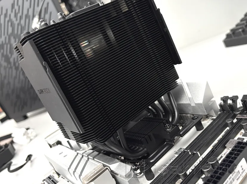 Geeknetic be quiet! Dark Rock 6 Review: por fín un disipador con modo pasivo PWM hasta el 40% que funciona como debe 15
