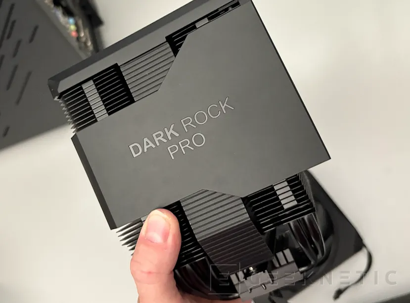 Geeknetic be quiet! Dark Rock Pro 6 Review: 300W de potencia, parada completa de ventiladores al 40% PWM 9