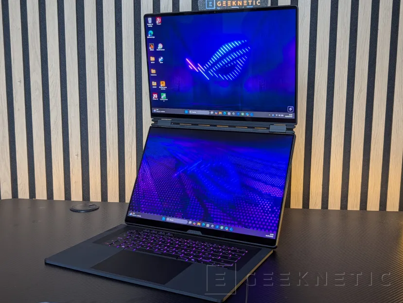 Geeknetic ASUS ROG Zephyrus Duo (2026) GX651Review: probamos el portátil de 6.500 euros con dos pantallas OLED y una RTX 5090 1