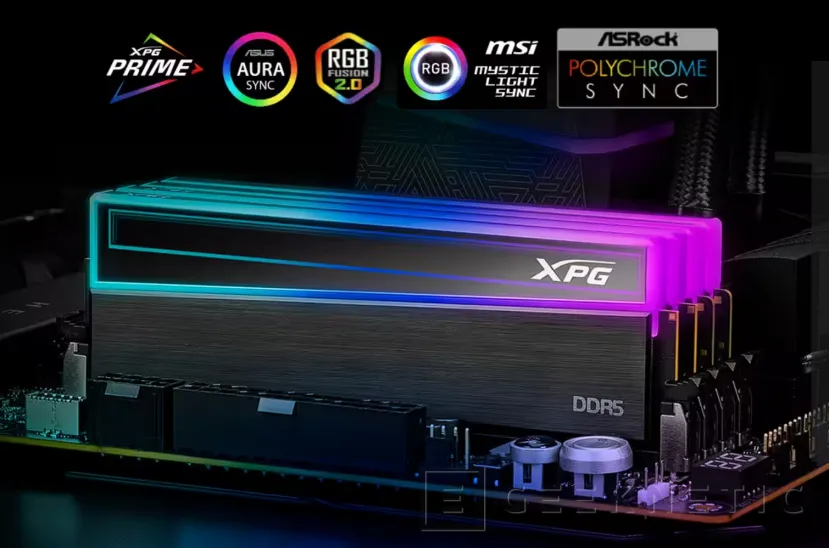 Geeknetic Las XPG NOVAKEY RGB DDR5 llegan con efecto espejo infinito y hasta 6.400 MT/s  4