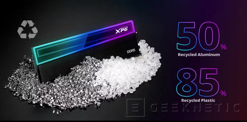 Geeknetic Las XPG NOVAKEY RGB DDR5 llegan con efecto espejo infinito y hasta 6.400 MT/s  5