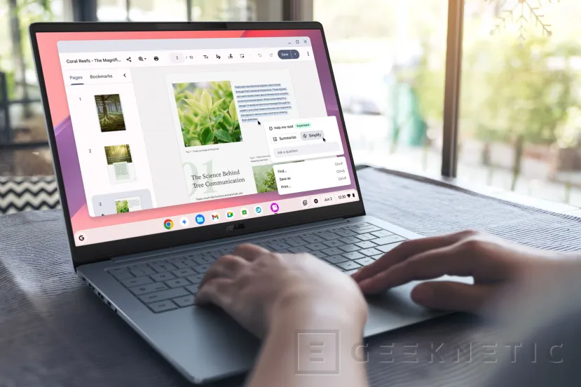 Geeknetic ASUS presenta un Chromebook ligero de 1,32 kg con HDMI y diseño centrado en la reparabilidad 3