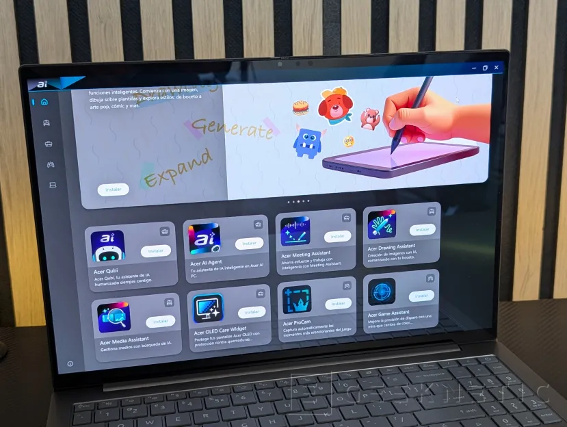 Geeknetic Acer Swift 16 AI Review: el 16 pulgadas OLED más equilibrado con Core Ultra X7 y menos de 15 mm de grosor 37