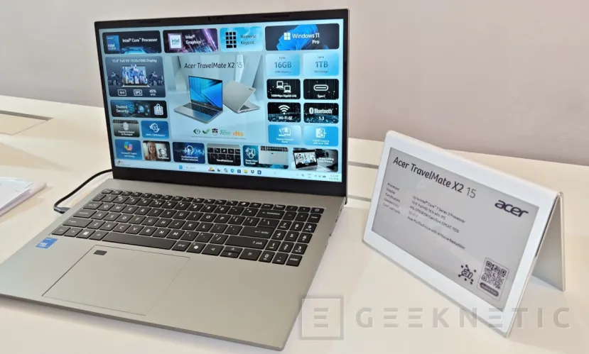 Geeknetic Acer TravelMate P6 14 AI baja del kilo y estrena el diseño Comfort Touch en su nueva gama profesional 2
