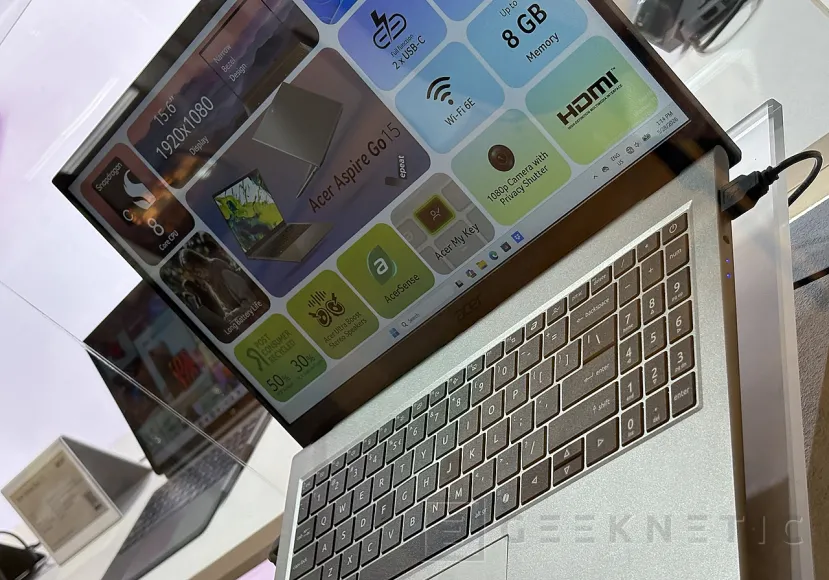 Geeknetic Acer Aspire Go 15 esta basado en los procesadores Snapdragon C de Qualcomm y cuesta 499 euros 2