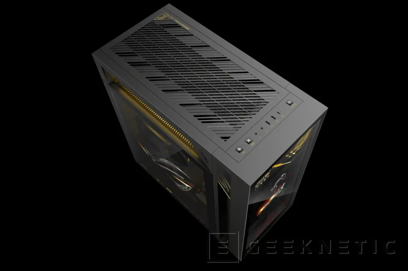 Geeknetic ASUS ROG G1000 Edition 20: así es el sobremesa de 40 kilos con ventiladores holográficos y un Ryzen 9 9950X3D 3