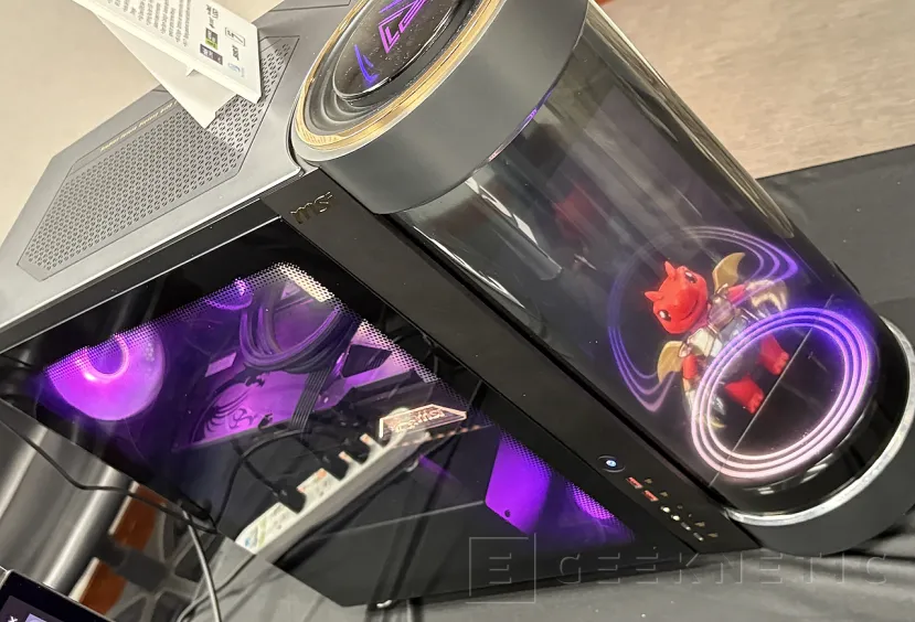 Geeknetic MSI presenta el MSI MEG VISION X2 AI combinando un potente hardware, además de un avatar con el que esperan personalizar la experiencia de IA de sus u 2