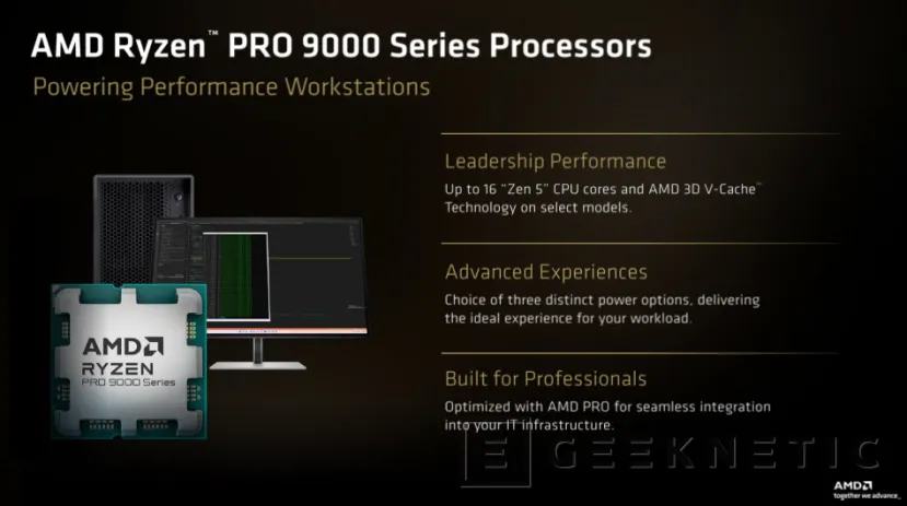 Geeknetic Lenovo ThinkStation P4: una estación de trabajo con Ryzen PRO 9000 y hasta 144 MB de caché para profesionales 2