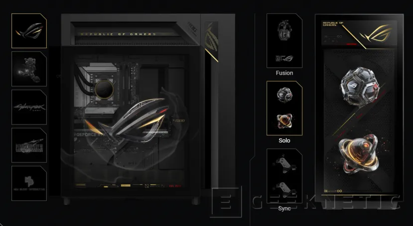 Geeknetic ASUS ROG G1000 Edition 20: así es el sobremesa de 40 kilos con ventiladores holográficos y un Ryzen 9 9950X3D 1