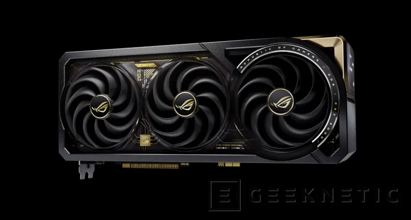 Geeknetic ASUS ROG Astral GeForce RTX 5090 Edition 20: la impresionante tarjeta gráfica de 5 slots con pantalla curva y 4 ventiladores 3