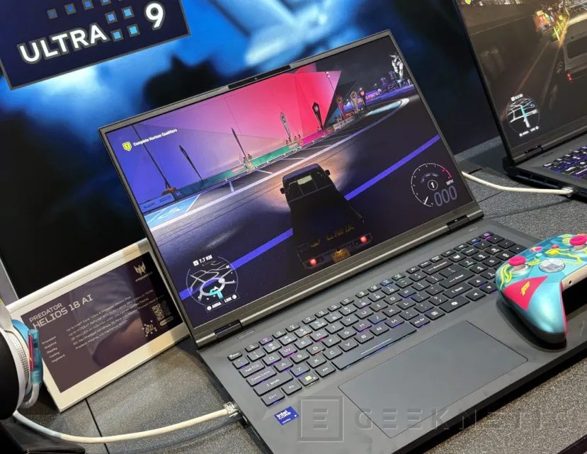 Geeknetic Acer presenta el Predator Helios 18 AI: RTX 5090, hasta 256 GB de RAM y pantalla dual-mode 4K@120 y FHD@240 1
