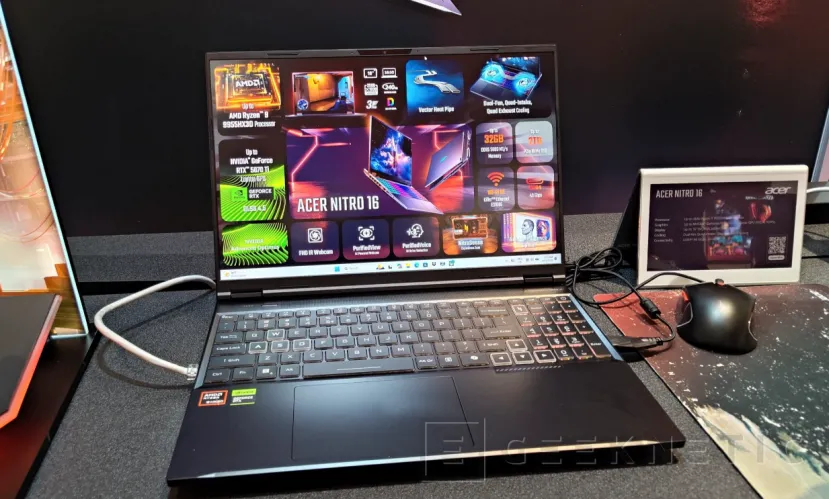 Geeknetic Acer Nitro 16: así es el primer portátil de la marca en exprimir la tecnología AMD 3D V-Cache con el Ryzen 9 9955HX3D 1