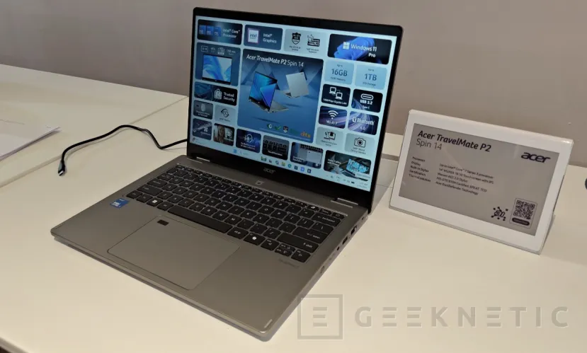 Geeknetic Acer TravelMate P6 14 AI baja del kilo y estrena el diseño Comfort Touch en su nueva gama profesional 3