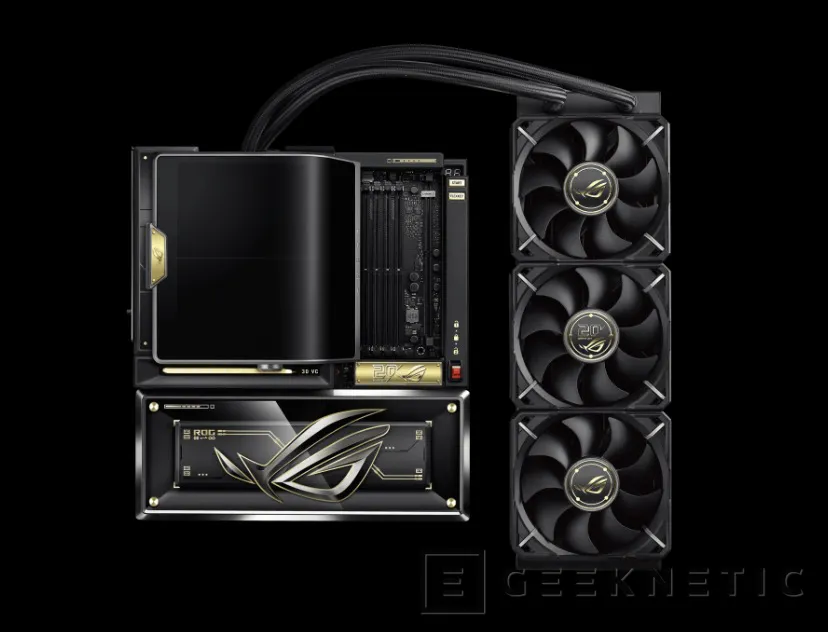 Geeknetic La ASUS ROG Crosshair X870E Edition 20 incorpora el controlador ASMedia ASM58012 para sumar cuatro ranuras M.2 extra vía PCIe 4.0 2