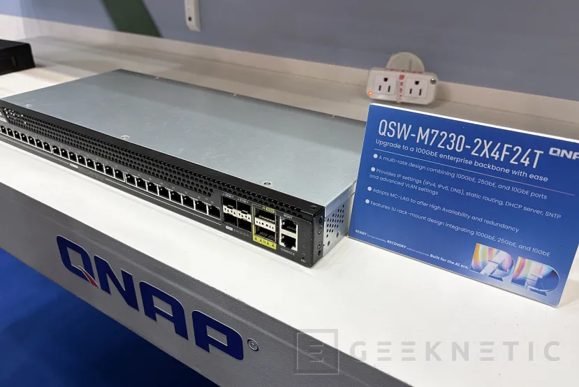 Geeknetic QNAP en Computex 2026: renovación completa de gama, IA integrada en QTS y networking de altas capacidades 12
