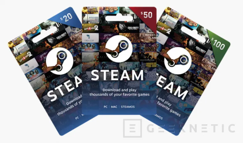 Geeknetic Valve retira las tarjetas regalo de Steam de las tiendas físicas a finales de 2026 por el avance imparable de las estafas 1