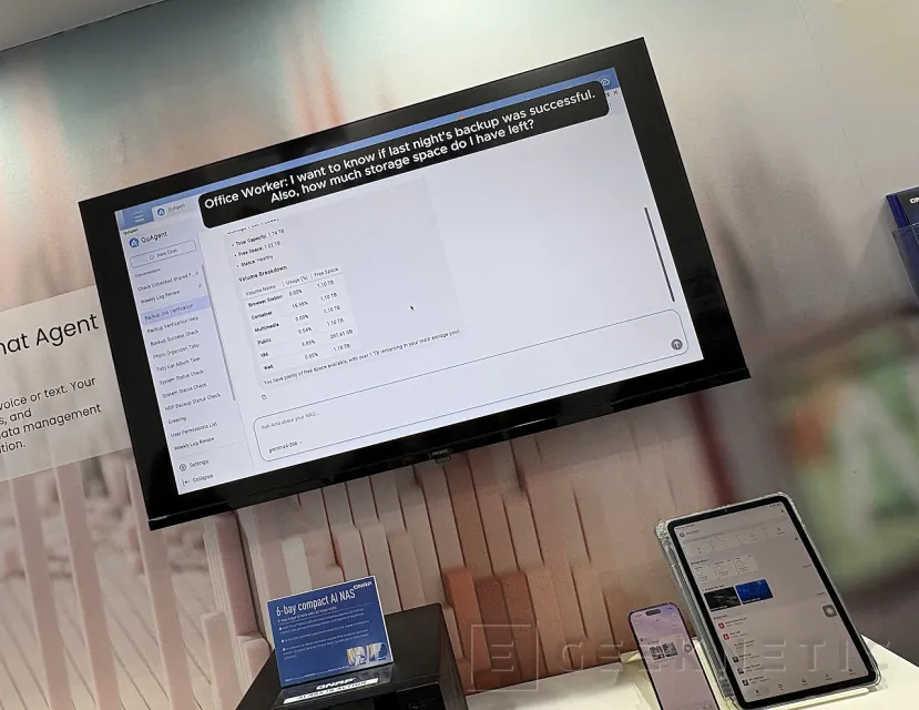 Geeknetic QNAP en Computex 2026: renovación completa de gama, IA integrada en QTS y networking de altas capacidades 13