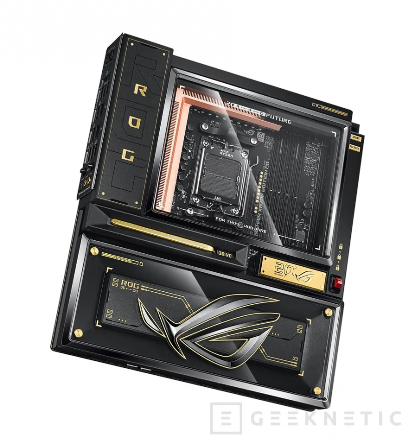 Geeknetic ASUS actualiza la BIOS beta de la ROG Crosshair X870E con soporte para AMD EXPO Ultra Low Latency y nuevas opciones de temporización DDR5 1