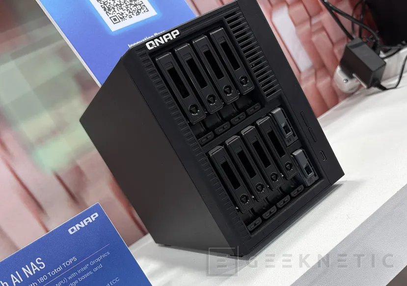 Geeknetic QNAP en Computex 2026: renovación completa de gama, IA integrada en QTS y networking de altas capacidades 7