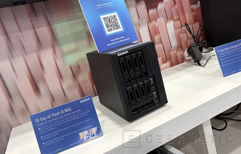 Geeknetic QNAP en Computex 2026: renovación completa de gama, IA integrada en QTS y networking de altas capacidades 6