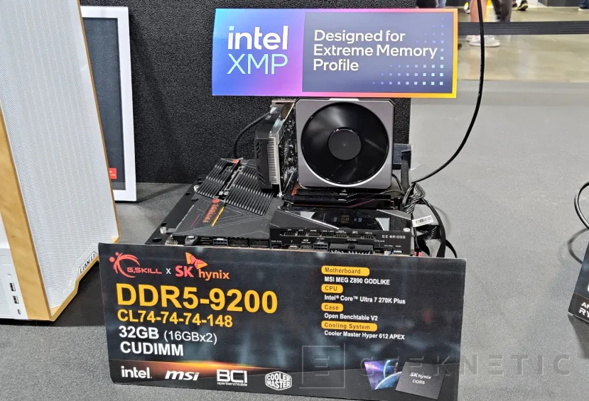 Geeknetic G.SKILL en COMPUTEX 2026: Consiguen 9200 MT/s con solo 1,1v y capacidades de 768 GB para Workstations 4
