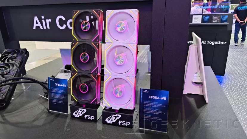 Geeknetic FSP despliega todo su arsenal en COMPUTEX 2026 con cajas SFF, RL para TR5 y fuentes de hasta 3.300 W 14