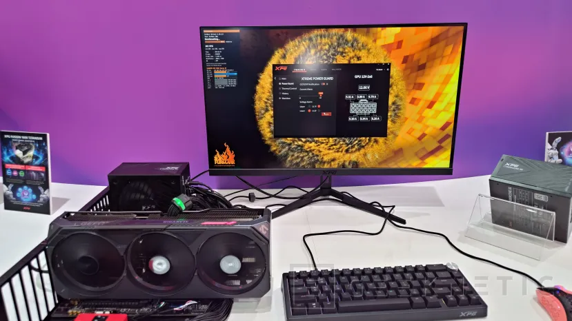 Geeknetic XPG y ADATA en COMPUTEX 2026: fuentes de alimentación con protección activa para 12V-2x6 y SSD externo con NFC 3