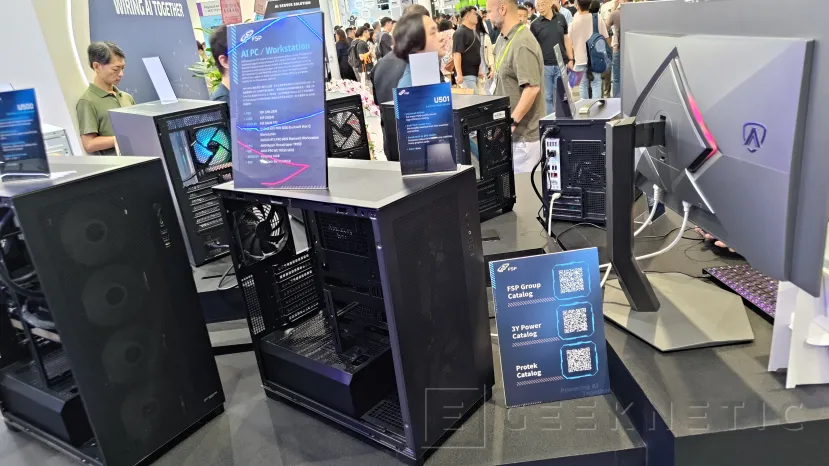 Geeknetic FSP despliega todo su arsenal en COMPUTEX 2026 con cajas SFF, RL para TR5 y fuentes de hasta 3.300 W 11