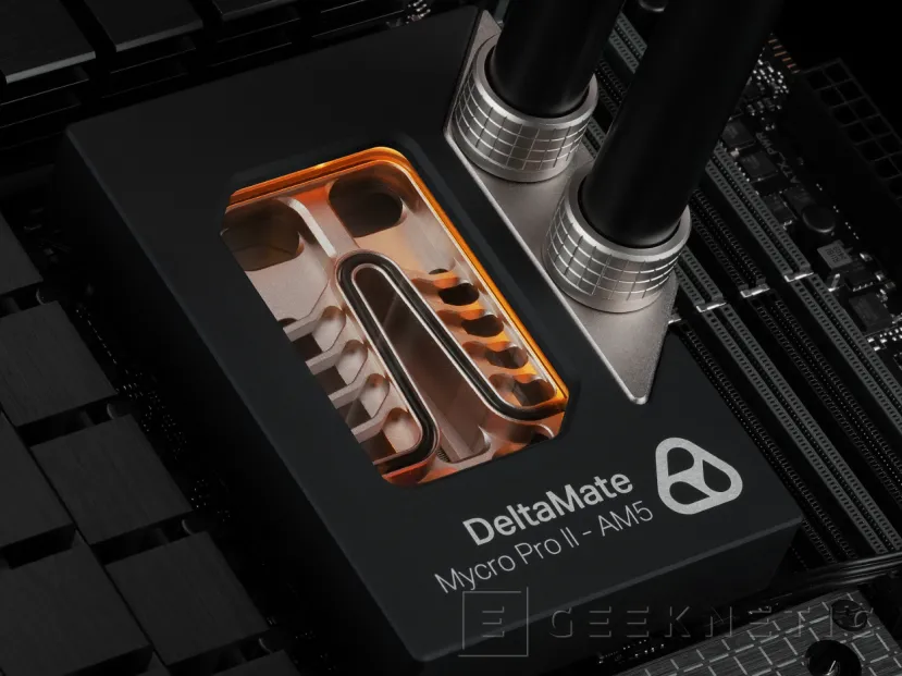 Geeknetic Thermal Grizzly lanza los bloques de RL DeltaMate MPII con un diseño interno distinto optimizado para cada tipo de CPU (AMD o Intel) 2