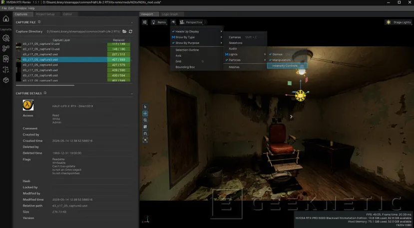 Geeknetic NVIDIA RTX Remix 1.5 ya permite remasterizar juegos antiguos con agentes de IA y ocupando menos espacio 1