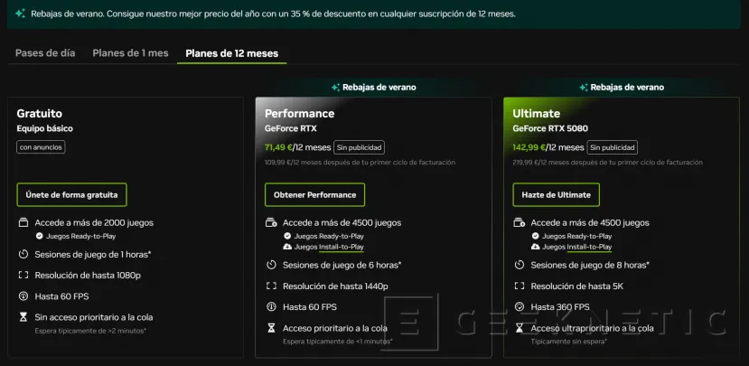 Geeknetic NVIDIA rebaja sus suscripciones anuales de GeForce NOW un 35% y añade siete nuevos juegos 1