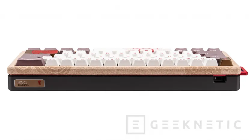 Geeknetic COLORFUL lanza un teclado magnético de edición limitada inspirado en el Año del Caballo 2