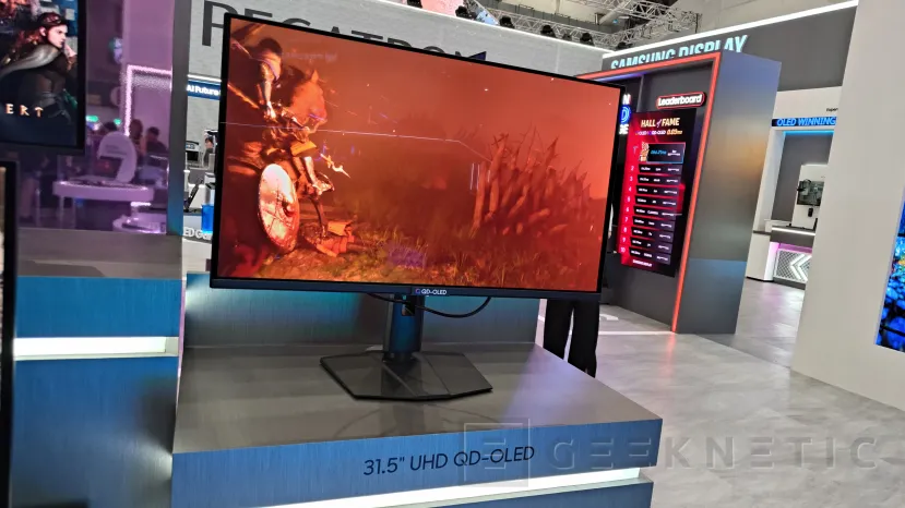 Geeknetic Samsung Display presenta en Computex el primer panel QD-OLED del mundo con 4K y 360Hz a la vez 3